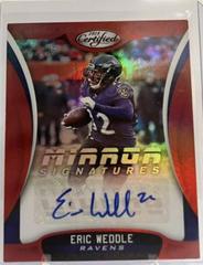 Eric Weddle [Red] Football Cards 2018 Panini Certified Mirror Signatures Prices