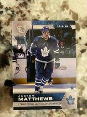 Auston Matthews #2 Hockey Cards 2019 Topps Now NHL Stickers Prices