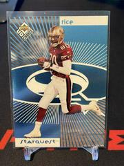 Jerry Rice Football Cards 1998 Upper Deck UD Choice Starquest Prices