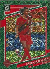 Dedryck Boyata [Optic Green Velocity] #125 Soccer Cards 2021 Panini Donruss Road to Qatar Prices