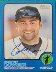 Colton Cowser [Blue] #ROA-CCR Baseball Cards 2022 Topps Heritage Minor League Real One Autographs Prices