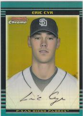 Eric Cyr [Gold Refractor] #226 Baseball Cards 2002 Bowman Chrome Gold Prices