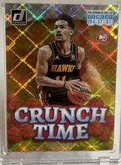Trae Young [Diamond] #2 Basketball Cards 2022 Panini Donruss Crunch Time Prices