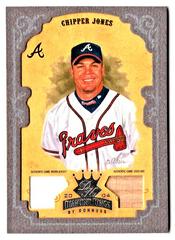 Chipper Jones [Framed Silver Bat, Jersey] #31 Baseball Cards 2004 Donruss Diamond Kings Prices