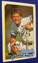 George Brett Baseball Cards 1989 Topps Ljn Baseball Talk Prices