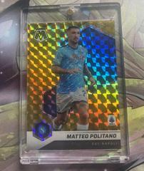 Matteo Politano [Gold Mosaic] #38 Soccer Cards 2021 Panini Mosaic Serie A Prices