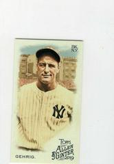 Lou Gehrig [Mini] Baseball Cards 2019 Topps Allen & Ginter Prices