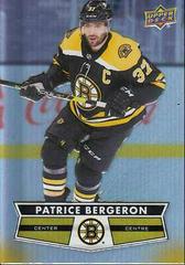 Patrice Bergeron #37 Hockey Cards 2021 Upper Deck Tim Hortons Prices