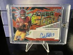 Caleb Williams [Kaleidoscope Orange] #PA-CW2 Football Cards 2022 Pro Set Metal Prices