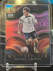 Brenden Aaronson [Pink] Soccer Cards 2022 Panini Select FIFA Unstoppable Prices