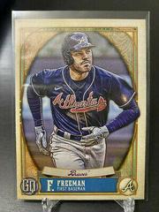 Freddie Freeman [Team Script Font Swap] Baseball Cards 2021 Topps Gypsy Queen Prices