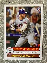 Pete Alonso #158 Baseball Cards 2019 Topps Throwback Thursday Prices