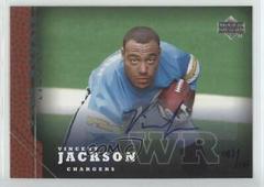 Vincent Jackson [Autograph] #214 Football Cards 2005 Upper Deck Prices