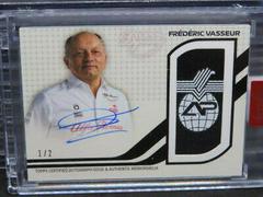 Frederic Vasseur #DAP-FVII Racing Cards 2021 Topps Dynasty Formula 1 Autograph Patch Prices