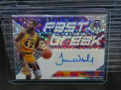 James Worthy Basketball Cards 2019 Panini Mosaic Autographs Fast Break Prices