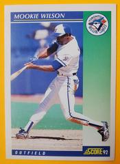 Mookie Wilson #458 Baseball Cards 1992 Score Prices
