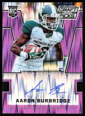 Aaron Burbridge [Autograph Purple Flash Prizm] #222 Football Cards 2016 Panini Prizm Draft Picks Prices