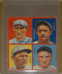 Burns, Grube [Hemsley, Weiland] Baseball Cards 1935 Goudey 4 in 1 Prices