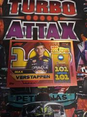 Max Verstappen [Rainbow Red] #330 Racing Cards 2022 Topps Turbo Attax Formula 1 Prices