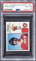Paolo Rossi #221 Soccer Cards 1979 Panini Calciatori Prices