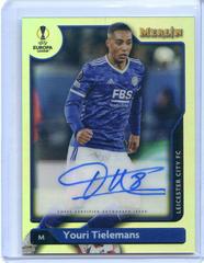 Youri Tielemans Soccer Cards 2021 Topps Merlin Chrome UEFA Autographs Prices