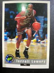 Terrell Lowery #8 Basketball Cards 1992 Classic Draft Picks Prices