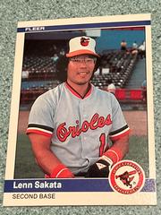 Lenn Sakata #19 Baseball Cards 1984 Fleer Prices