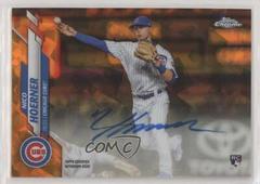 Nico Hoerner [Orange Refractor] #CSA-NH Baseball Cards 2020 Topps Chrome Sapphire Rookie Autograph Prices