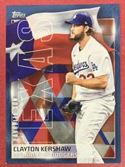 Clayton Kershaw [Blue] Baseball Cards 2023 Topps Favorite Sons Prices