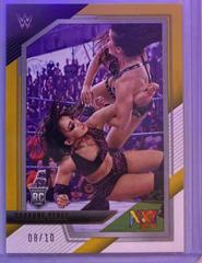 Roxanne Perez [Gold] Wrestling Cards 2022 Panini NXT WWE Prices