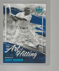 Jackie Robinson [Blue] Baseball Cards 2022 Panini Diamond Kings The Art of Hitting Prices