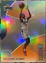 Shai Gilgeous Alexander [Orange] Basketball Cards 2018 Panini Status Prices