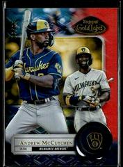 Andrew McCutchen [Class 3 Red] #3 Baseball Cards 2022 Topps Gold Label Prices