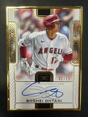 Shohei Ohtani #DCFA-SO Baseball Cards 2023 Topps Definitive Framed Autograph Collection Prices