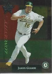 Jason Giambi [Longevity] Baseball Cards 2002 Leaf Rookies & Stars Prices