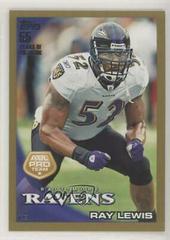 Ray Lewis #25 Football Cards 2010 Topps Prices