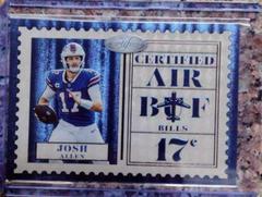 Josh Allen Football Cards 2022 Panini Certified Air Prices