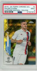 Mauro Icardi [Yellow] Soccer Cards 2019 Topps Chrome UEFA Champions League Sapphire Prices