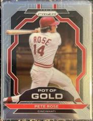 Pete Rose Baseball Cards 2023 Panini Prizm Pot of Gold Prices