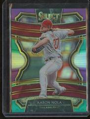 Aaron Nola [Tri Color] #88 Baseball Cards 2020 Panini Select Prices