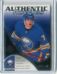 John Jason Peterka Hockey Cards 2021 SP Game Used 2003-04 Retro Rookies Prices