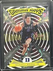 Wendell Moore Jr. [Cracked Ice] #ZG-WEN Basketball Cards 2022 Panini Chronicles Draft Picks Gamma Rays Prices