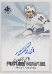 Taylor Raddysh #RFWA-TR Hockey Cards 2021 SP Authentic Retro Future Watch Autograph Prices