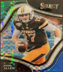 Josh Allen [Blue and Green Squares] Football Cards 2022 Panini Select Draft Picks Prices