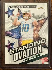 Justin Herbert [Green] #SO-5 Football Cards 2022 Panini Rookies & Stars Standing Ovation Prices
