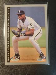 Frank Thomas #61 Baseball Cards 1993 Fleer Fruit of the Loom Prices