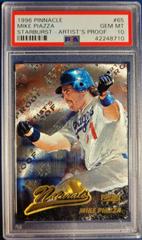 Mike Piazza [Artist's Proof] #322 Baseball Cards 1996 Pinnacle Starburst Prices