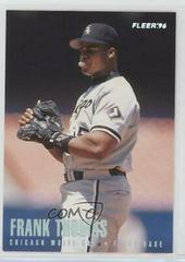 Frank Thomas #77 Baseball Cards 1996 Fleer Tiffany Prices