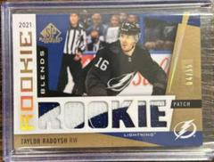 Taylor Raddysh [Patch] Hockey Cards 2021 SP Game Used Rookie Blends Prices