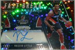 Nassir Little #FRNSL Basketball Cards 2019 Panini Prizm Fast Break Rookie Autographs Prices